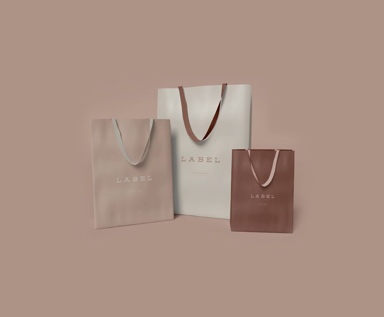 Personalized printed laminated paper bags 